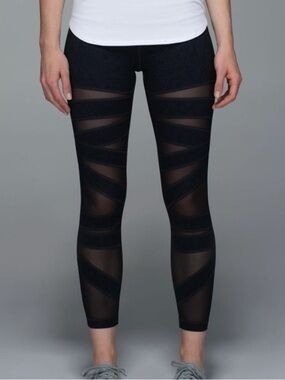 Lululemon Wunder Under High-Rise Leggings Tech Mesh Size 8